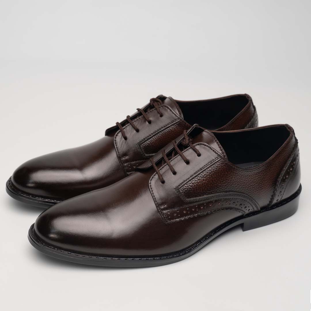Brown leather formals