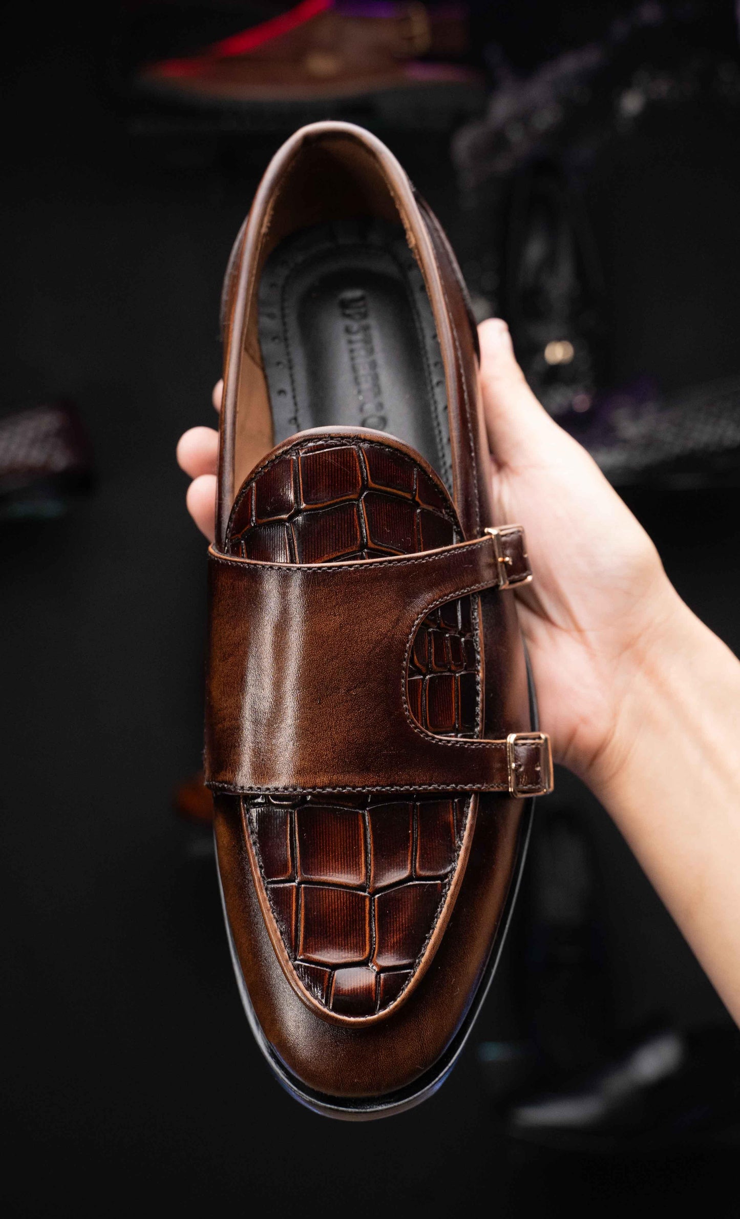 Pelle Loafers Brown