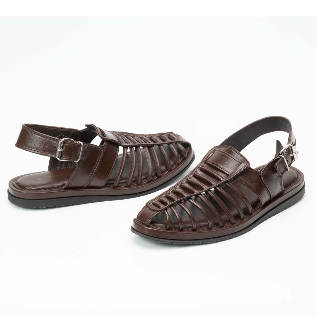 Handmade Summer Sandal Brown