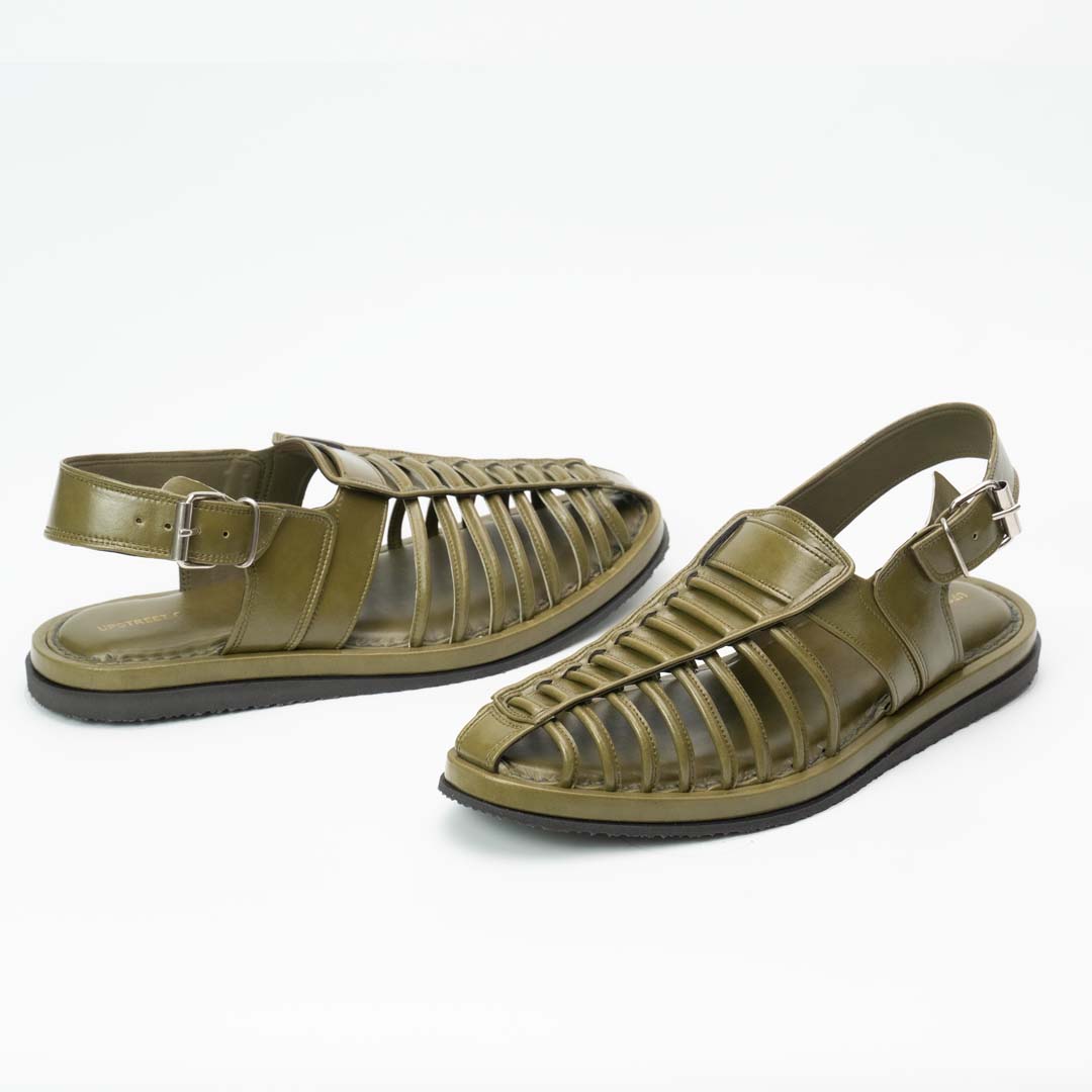 Handmade Summer Sandal Olive