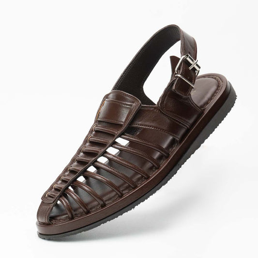 Handmade Summer Sandal Brown